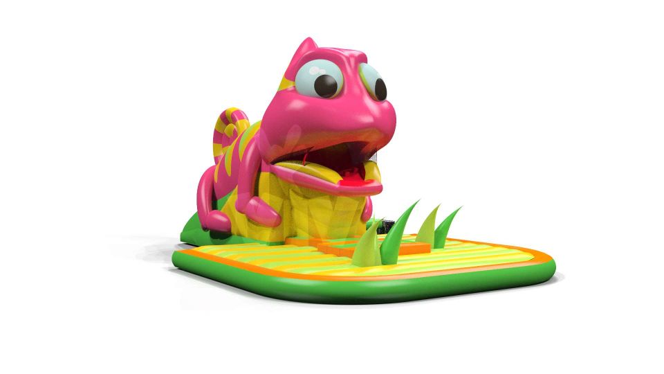 Swallower Chameleon - Collection Big Bugs commercial inflatable slide