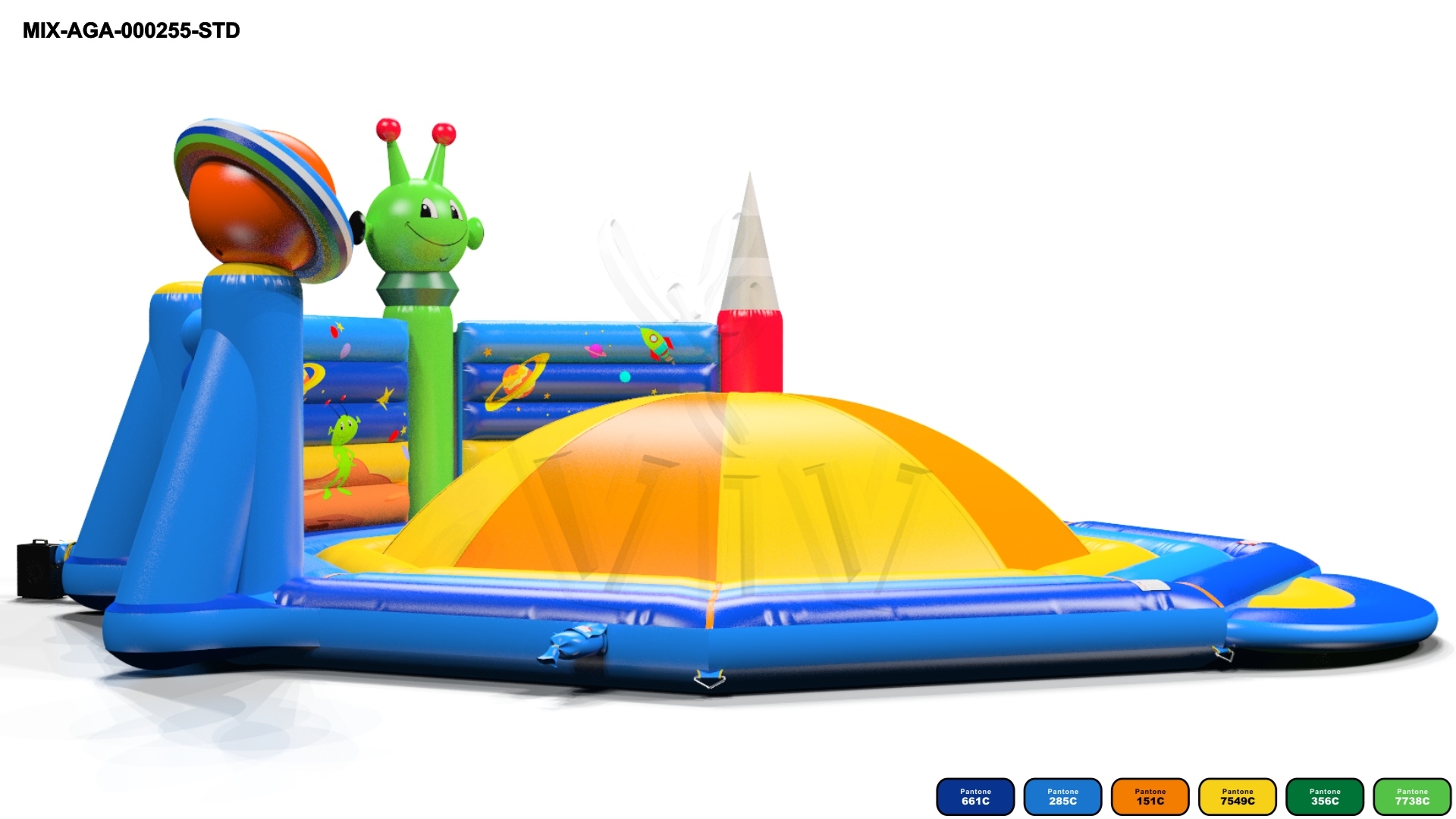 Soft Mountain Cosmos commercial inflatable soft mountain