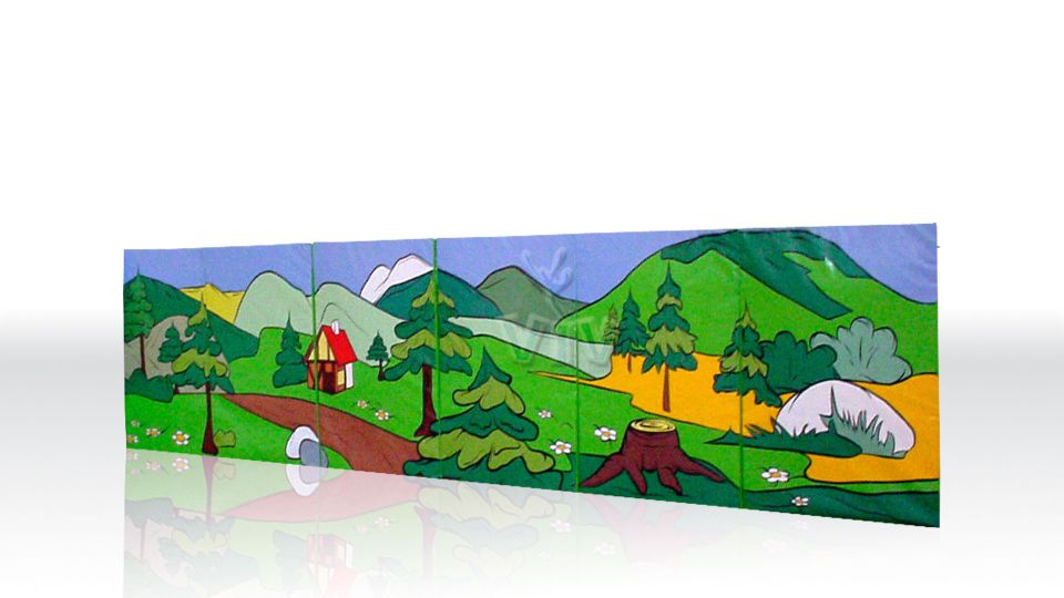 Safety walls and floors Tirol commercial inflatable softplay