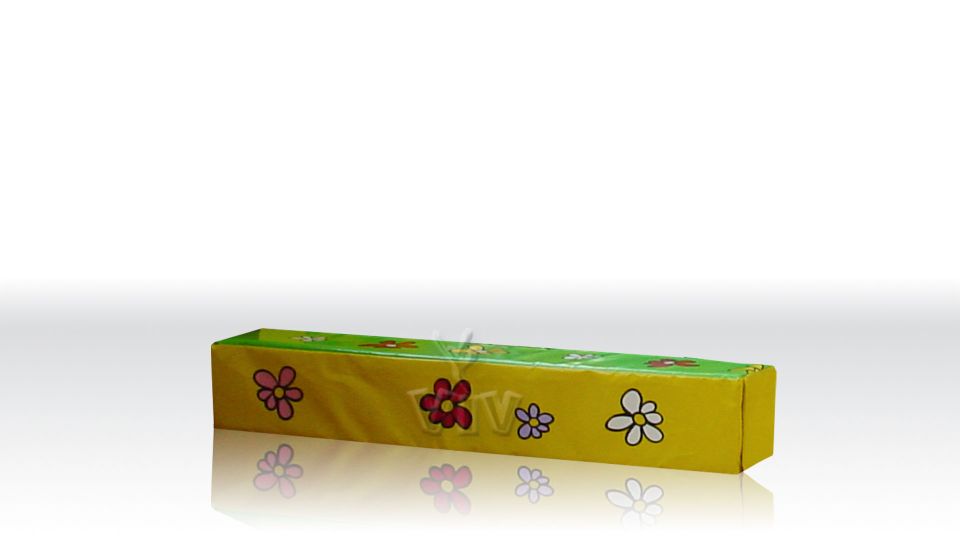 Barrier to sit on with painting (section 0,3 x 0,3) Price for 1 m commercial inflatable softplay