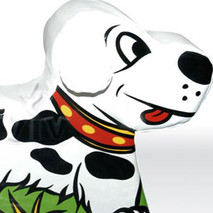 Dog commercial inflatable softplay