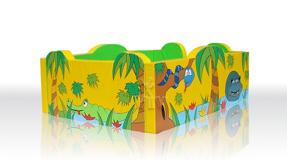 Jungle pool for balls (without balls) commercial inflatable softplay