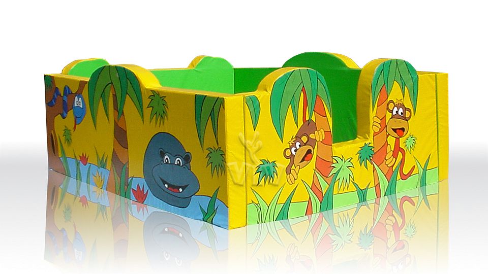 Jungle pool for balls (without balls) commercial inflatable softplay