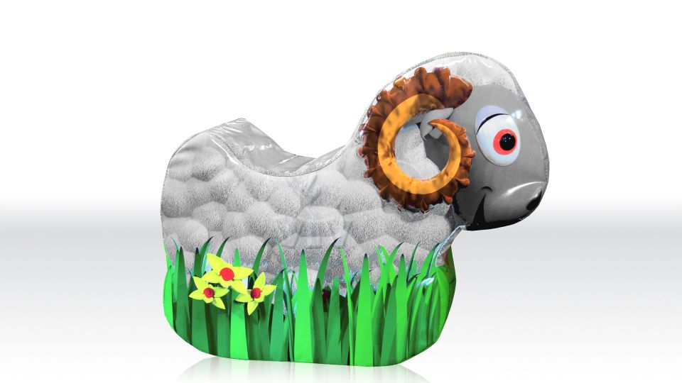 Lamb commercial inflatable softplay