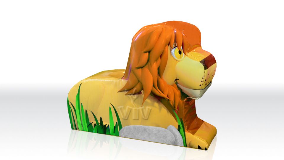 Lion commercial inflatable softplay