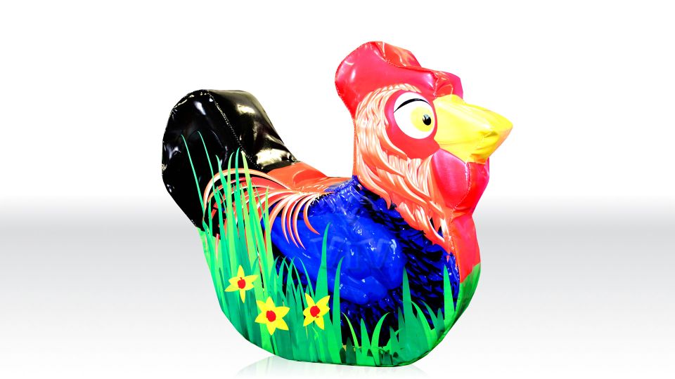 Rooster commercial inflatable softplay