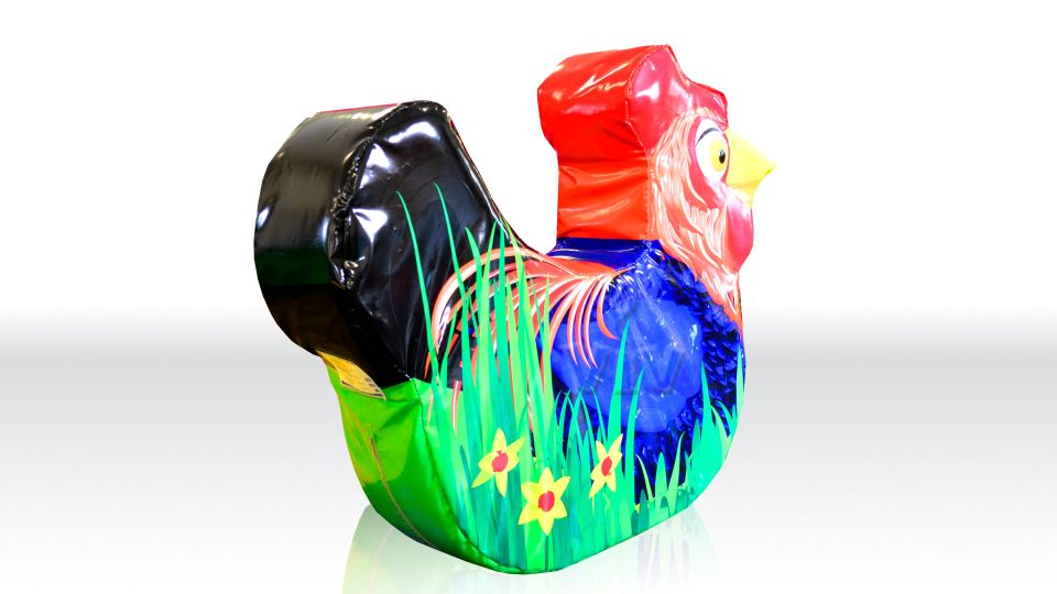 Rooster commercial inflatable softplay
