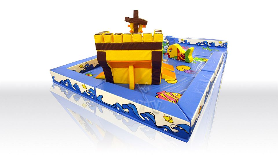 Sea Playground (without figures) commercial inflatable softplay