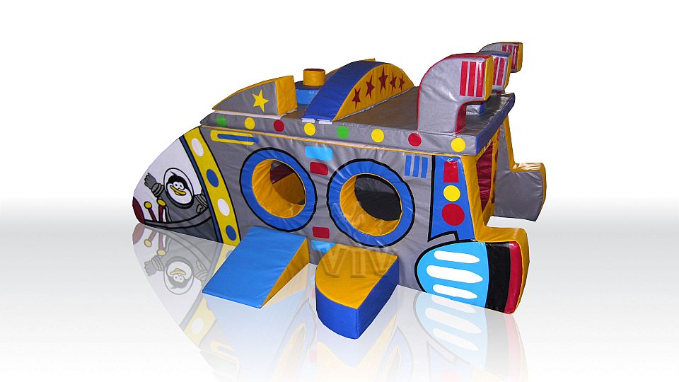 Space ship MEDIUM commercial inflatable softplay