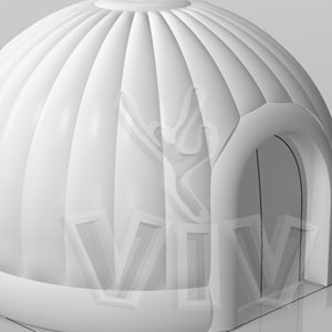 Tent Igloo 5m commercial promotional inflatable tent