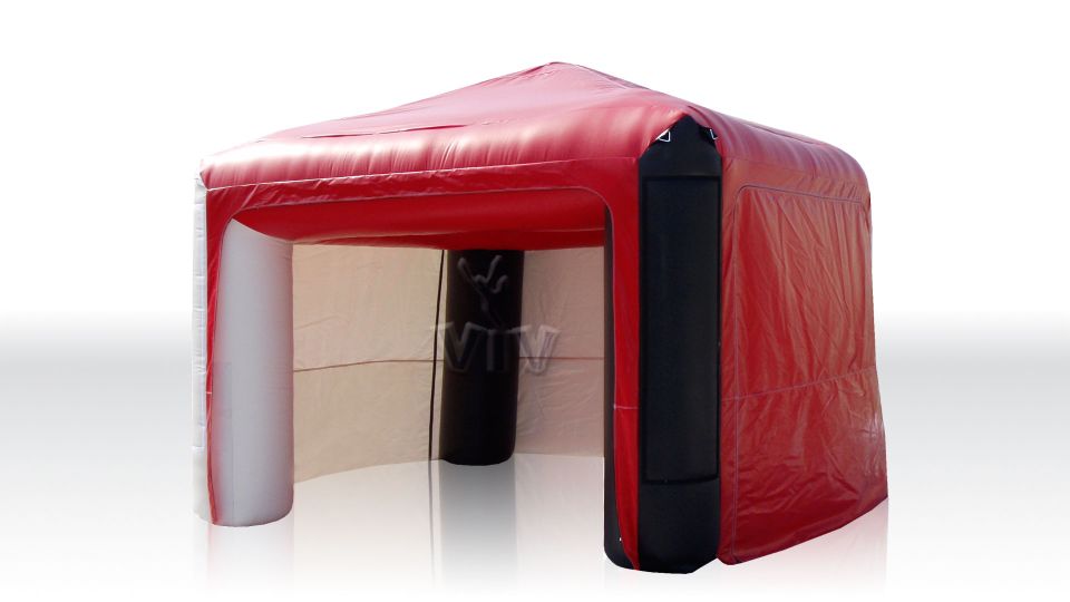 Square tent 6 x 6 m commercial promotional inflatable tent