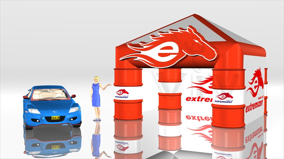 Tent Extremizer commercial promotional inflatable tent