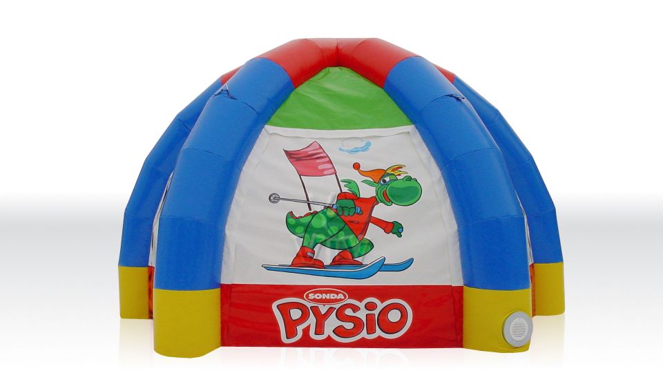 Tent Spider - Pysio commercial promotional inflatable tent