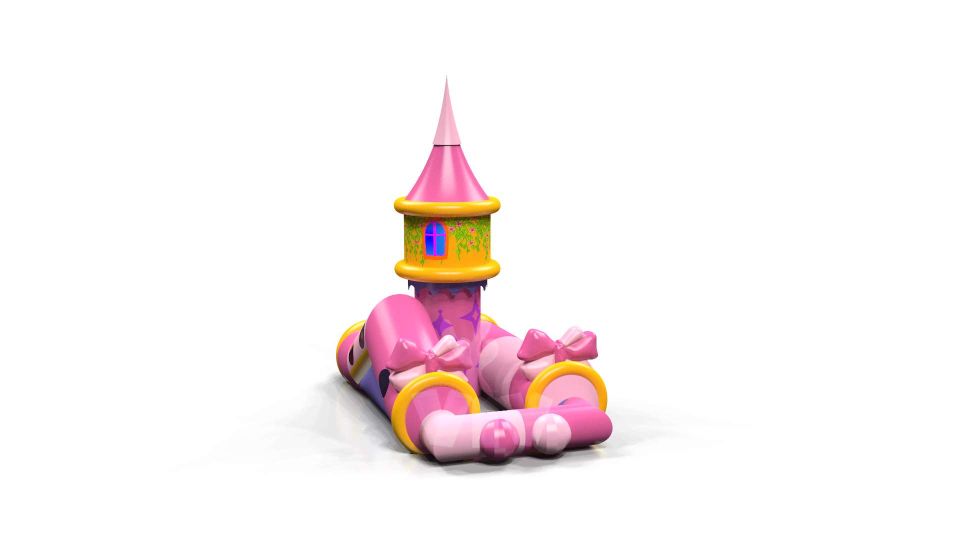 Tunnel Pink - Pink Collection commercial inflatable tunnel