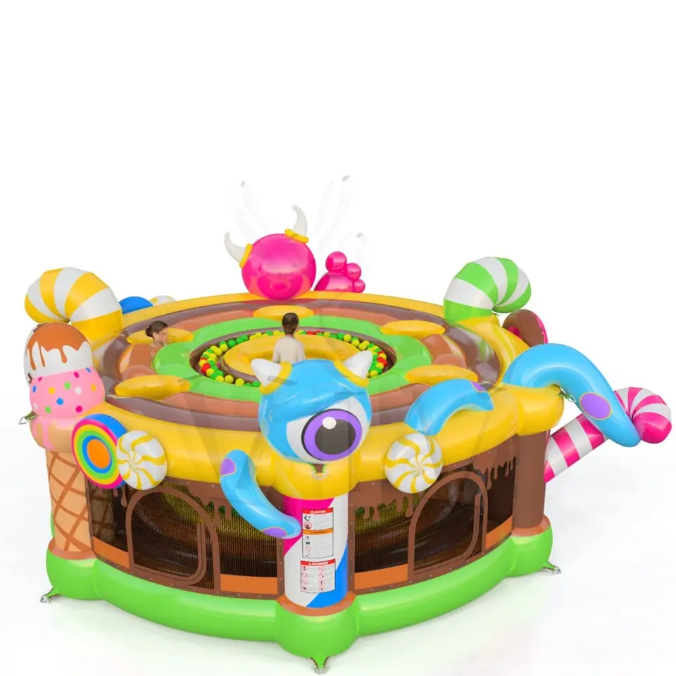 Whack a mole Monster (for kids) commercial inflatable action game