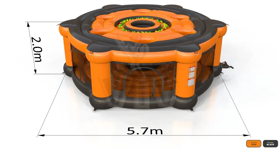 Whack a mole for adults commercial inflatable active center