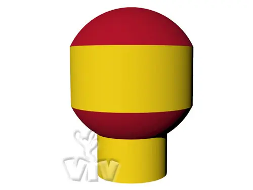Balloon with narrow base for digital overprint 4 m commercial promotional inflatable balloon
