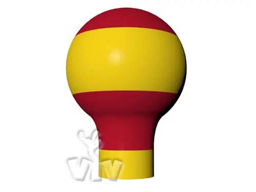 Balloon without narrowing 8 m commercial promotional inflatable balloon