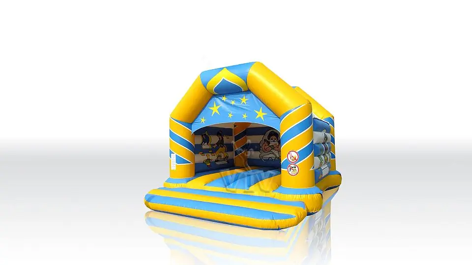 Aladdin 7 x 6 m with roof commercial inflatable bounce