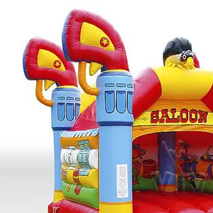 Saloon 7 x 6 with roof commercial inflatable bounce