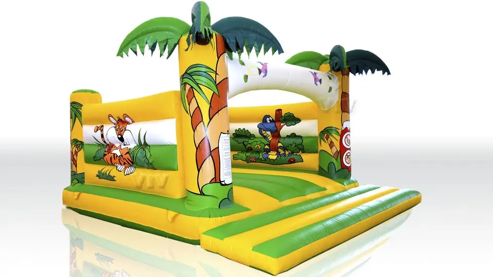 Jungle 10 x 7 m without roof commercial inflatable bounce