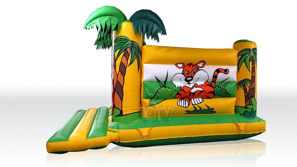 Jungle 5 x 4 m without roof commercial inflatable bounce