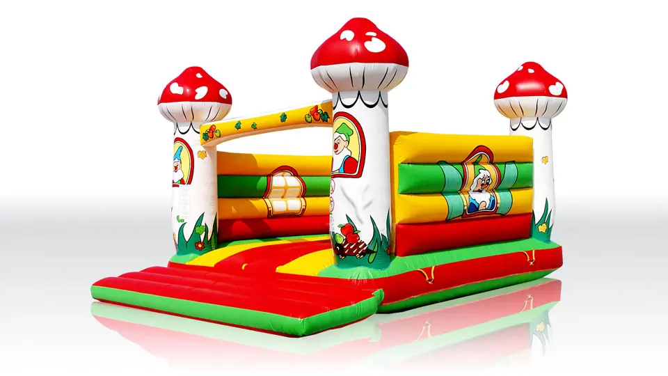 Mushroom 6 x 5m commercial inflatable bounce