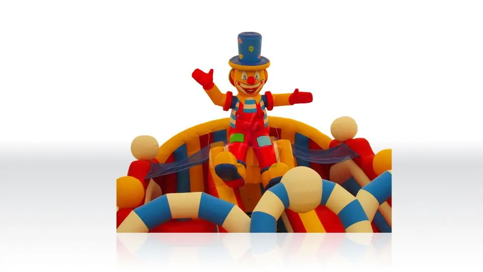 Clown GIGANT Professional commercial inflatable slide