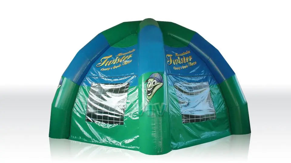 Tent Spider - External diameter 10 m commercial promotional inflatable tent