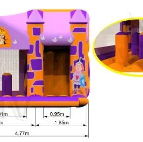 Bounce Combo 4,77 x 3,54 commercial inflatable bounce