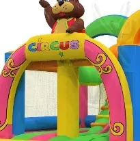 Bounce Combo Circus 4,2 x 5,6 x 4,3 m commercial inflatable bounce