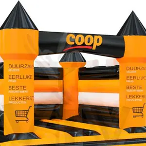 Bounce Coop 4,2 x 5,2 m commercial inflatable bounce