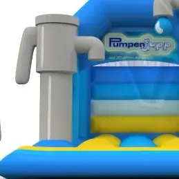 Bounce pomp 4,2 x 5,2 x 3,8 m commercial inflatable bounce