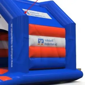 Bounce Volksbank 4,2 x 5,2 m commercial inflatable bounce