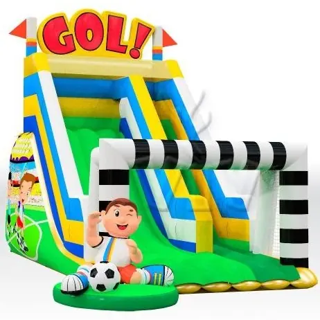 Football - Collection Football commercial inflatable slide