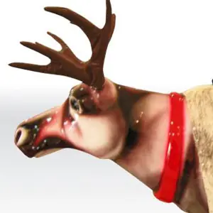 Rodeo Profiride - Reindeer Figure for Adults commercial mechanical rodeo attraction